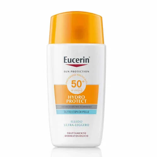 EUCERIN SUN FACE HYDRO PROTECT FLUIDO ULTRA LEGGERO SPF50+ 50 ML - Farmaspeed