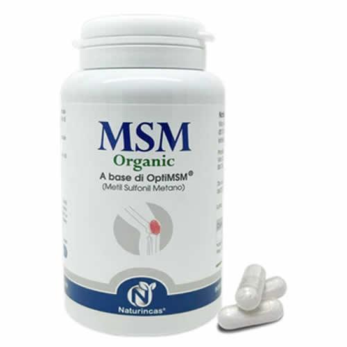 MSM ORGANIC 120 CAPSULE - Farmaspeed