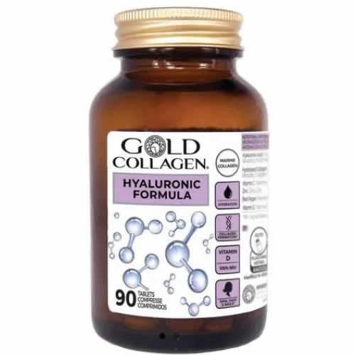 GOLD COLLAGEN HYALURONIC 90 COMPRESSE - Farmaspeed