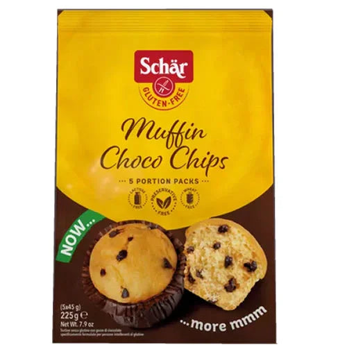 SCHAR MUFFIN CHOCO CHIP 225 G - Farmaspeed