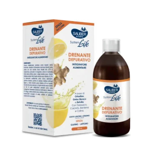 SAUBER DRENANTE DEPURATIVO 500 ML - Farmaspeed