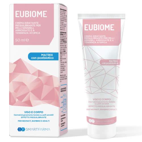 EUBIOME CREMA IDRATANTE RIEQUILIBRANTE PELLI SENSIBILI ARROSSATE TENDENZA ATOPICA 150 ML - Farmaspeed