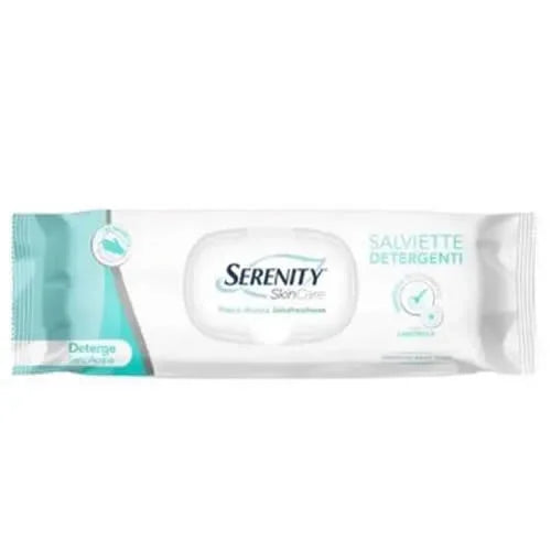 SERENITY CARE SALVIETTE UMIDIFICATE DETERGENTI 63 PEZZI - Farmaspeed