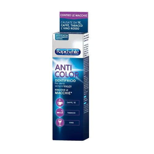 RAPID WHITE DENTIFRICIO ANTICOLOR 75 ML - Farmaspeed