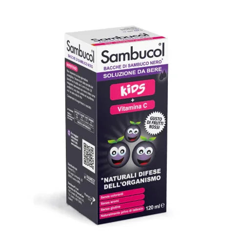 SAMBUCOL SOLUZIONE DA BERE KIDS 120 ML - Farmaspeed