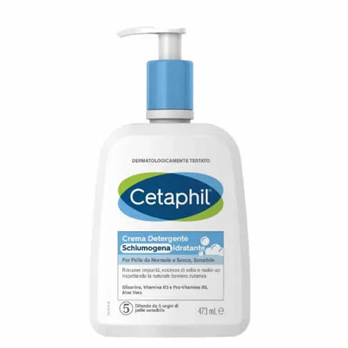 CETAPHIL CREMA DETERGENTE SCHIUMOGENA IDRATANTE 473 ML - Farmaspeed