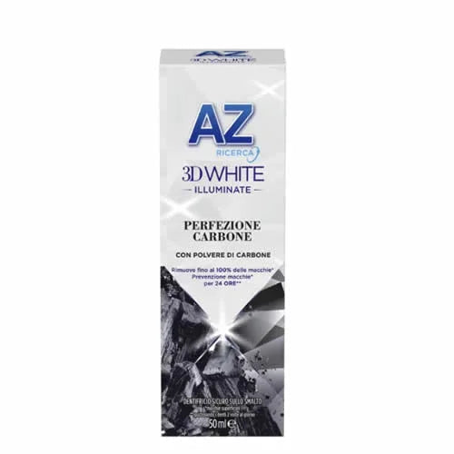 AZ 3D WHITE DENTIFRICIO ILLUMINANTE CARBONE 50 ML - Farmaspeed