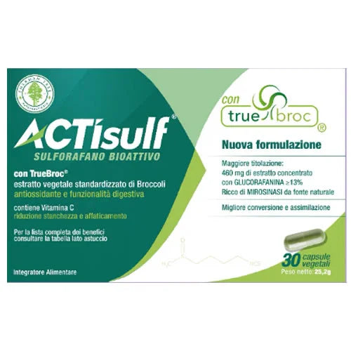 ACTISULF SULFORAFANO 30 CAPSULE VEGETALI - Farmaspeed