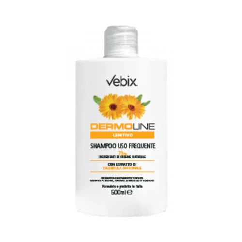 VEBIX DERMOLINE CALENDULA SHAMPOO USO FREQUENTE 500 ML - Farmaspeed
