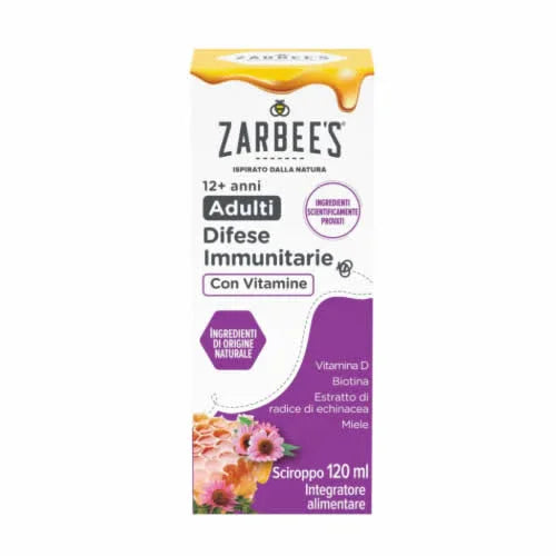 ZARBEE'S DIFESE IMMUNITARIE ADULTI SCIROPPO 120 ML - Farmaspeed