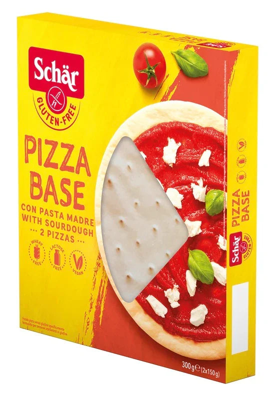 SCHAR PIZZA BASE SENZA LATTOSIO 2 PEZZI DA 150 G - Farmaspeed