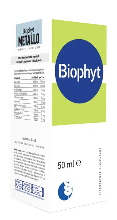 BIOPHYT METALLO 50 ML SOLUZIONE IDROALCOLICA - Farmaspeed