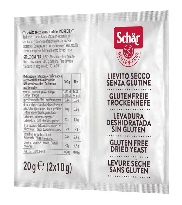 SCHAR LIEVITO SECCO 2 BUSTINE DA 10 G - Farmaspeed