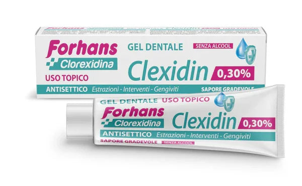 FORHANS CLEXIDIN COLLUTORIO IN GEL ALLA CLOREXIDINA 0,30% 30 - Farmaspeed