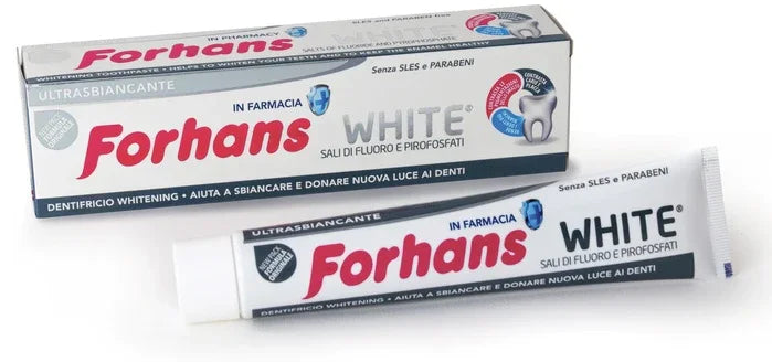 FORHANS SP WHITE DENTIF 75ML - Farmaspeed