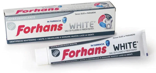 FORHANS SP WHITE DENTIF 75ML - Farmaspeed