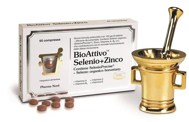 BIOATTIVO SELENIO + ZINCO 60 COMPRESSE - Farmaspeed