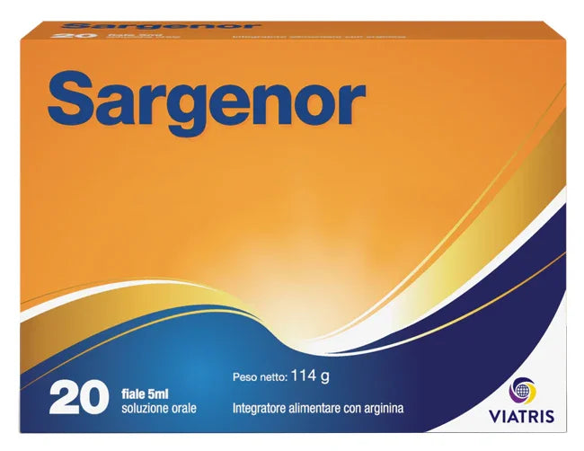 SARGENOR 20 FIALE 5 ML - Farmaspeed