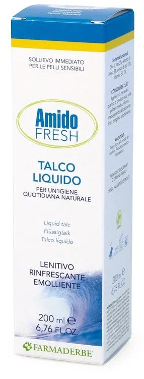 AMIDO FRESH TALCO LIQUIDO 200 ML - Farmaspeed
