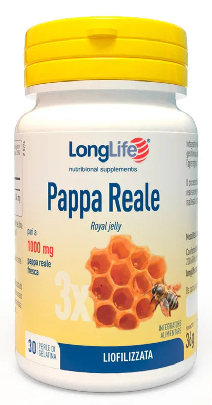 LONGLIFE PAPPA REALE 30 PERLE IN GELATINA - Farmaspeed