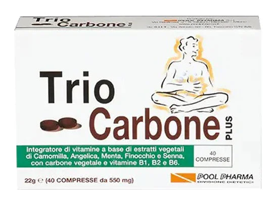 TRIOCARBONE PLUS 40 COMPRESSE - Farmaspeed