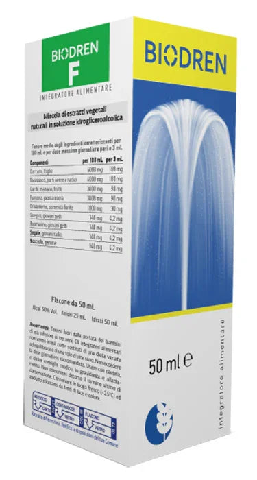 BIODREN F 50 ML SOLUZIONE IDROALCOLICA - Farmaspeed