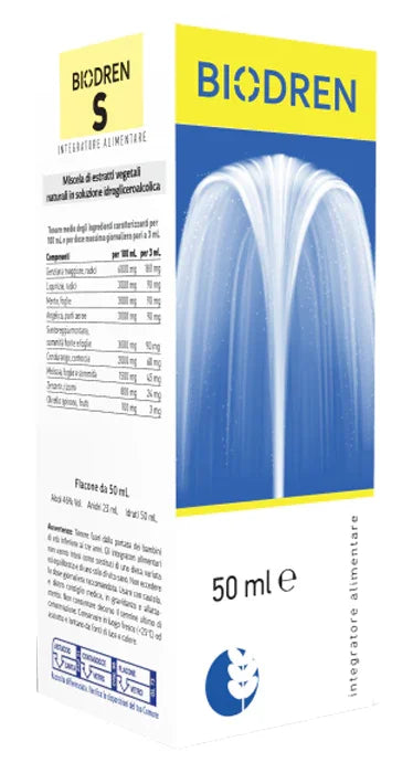 BIODREN S SOLUZIONE IDROALCOLICA 50 ML - Farmaspeed