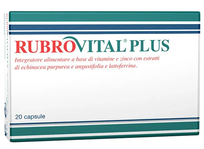 RUBROVITAL PLUS 20 CAPSULE - Farmaspeed