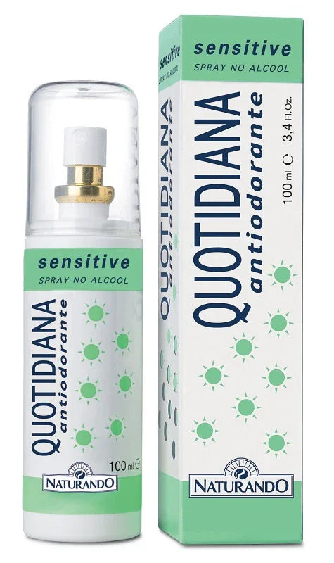 QUOTIDIANA ANTIODORANTE SPRAY SENSITIVE 100 ML - Farmaspeed