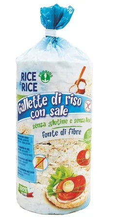 RICE&RICE GALLETTE DI RISO CON SALE SENZA LIEVITO 100 G - Farmaspeed