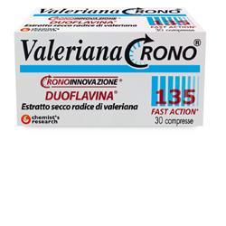 VALERIANA CRONO 135 CON DUOFLAVINA FAST ACTION 30 COMPRESSE - Farmaspeed