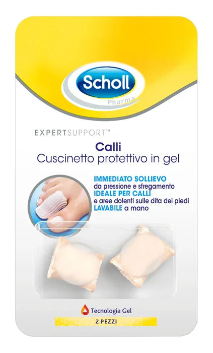 CUSCINETTI PROTETTIVI PER PIEDI CALLI SCHOLL GELACTIV 2 PEZZI - Farmaspeed