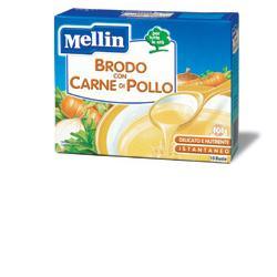 MELLIN BRODO CARNE POLLO 10 BUSTINE X 5 G - Farmaspeed