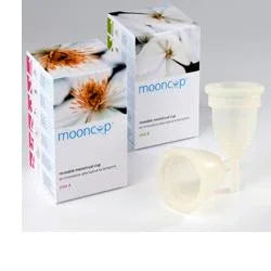COPPETTA MESTRUALE MOONCUP TAGLIA B PICCOLA PER DONNE CON MENO DI 30 ANNI - Farmaspeed