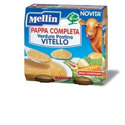 MELLIN PAPPA COMPLETA VITELLO 250 G 2 PEZZI - Farmaspeed