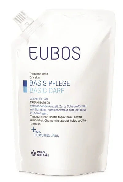 EUBOS OLIO BAGNO RICARICA 400 ML - Farmaspeed