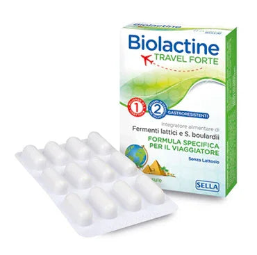 BIOLACTINE TRAVEL FORTE 24 CAPSULE - Farmaspeed