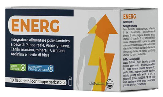 ENERG 10 FLACONCINI 10 ML CON TAPPO SERBATOIO - Farmaspeed