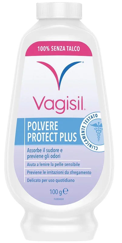 VAGISIL POLVERE PROTECT PLUS IGIENE FEMMINILE 100 G - Farmaspeed