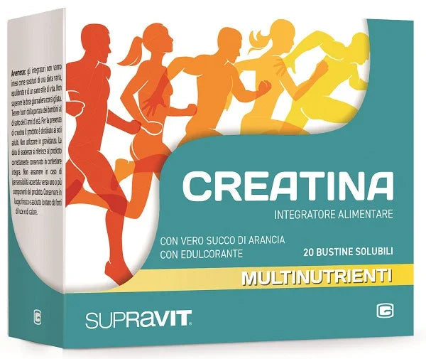 SUPRAVIT CREATINA GRANULATO 20 BUSTINE - Farmaspeed