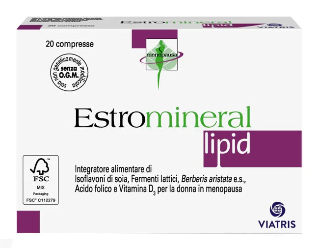 ESTROMINERAL LIPID 20 COMPRESSE - Farmaspeed