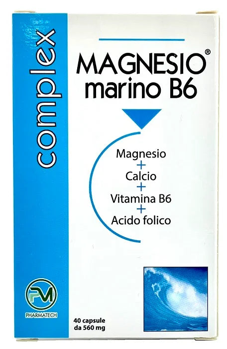 MAGNESIO MARINO B6 40 CAPSULE - Farmaspeed