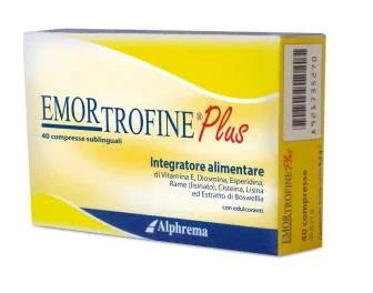 EMORTROFINE PLUS 40 COMPRESSE SUBLINGUALI - Farmaspeed