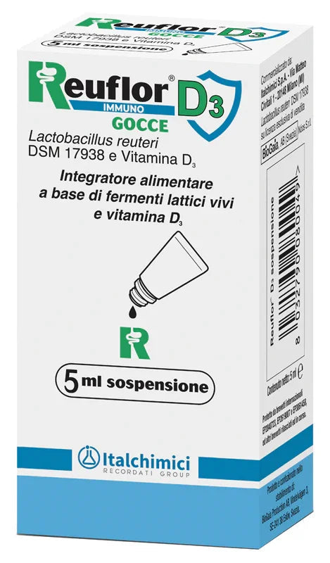 REUFLOR D3 GOCCE 5 ML - Farmaspeed