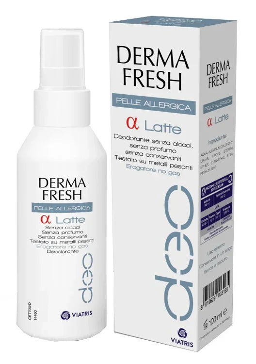 DERMAFRESH PELLI ALLERGICHE ALFA LATTE 100 ML - Farmaspeed