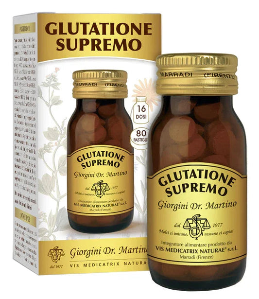 GLUTATIONE SUPREMO 80 PASTIGLIE - Farmaspeed
