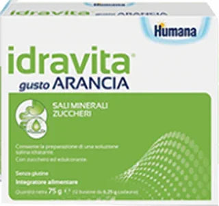 IDRAVITA GUSTO ARANCIA 12 BUSTINE DA 6,25 G - Farmaspeed