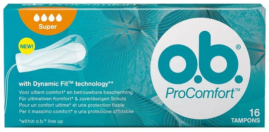 OB SUPER PRO COMFORT TAMPONI 16 PEZZI - Farmaspeed