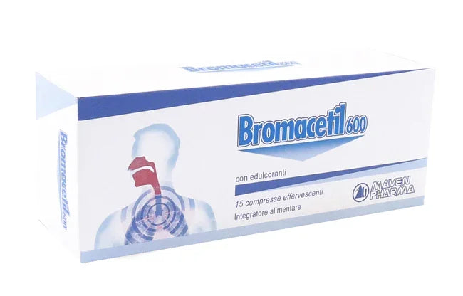 BROMACETIL 600 15 COMPRESSE EFFERVESCENTI - Farmaspeed