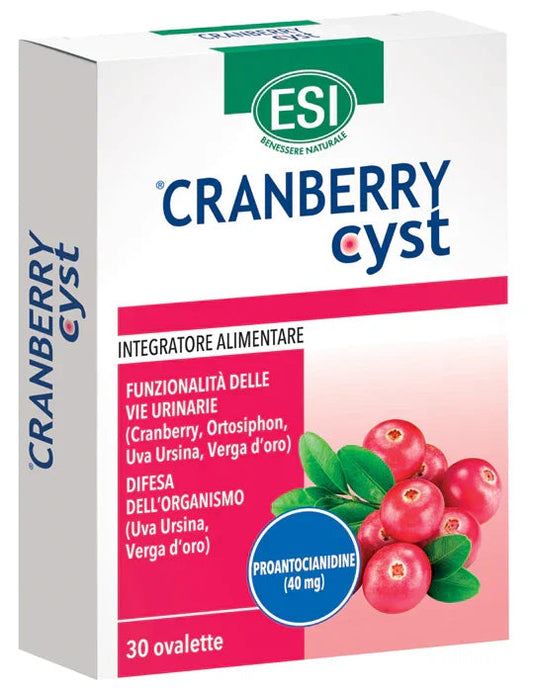 ESI CRANBERRY CYST 30 OVALETTE - Farmaspeed
